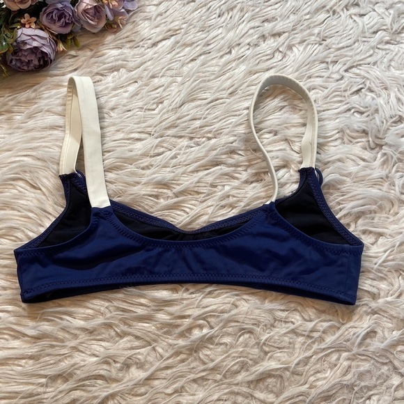 SOLID & STRIPED Blue and White Bikini - Picture 7 of 8